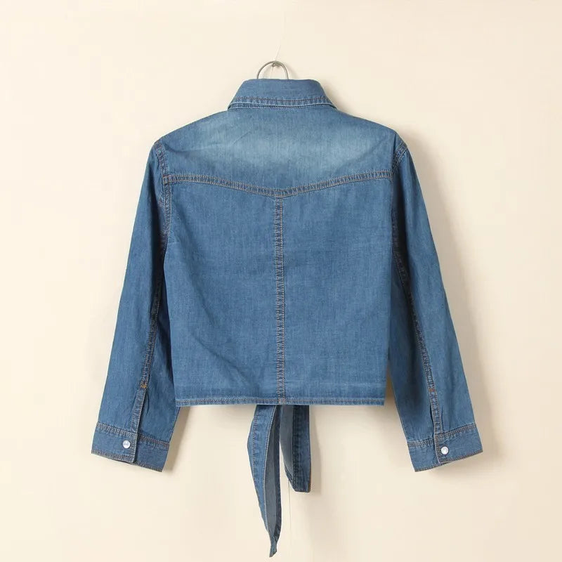 Short Sleeve Denim Shirt