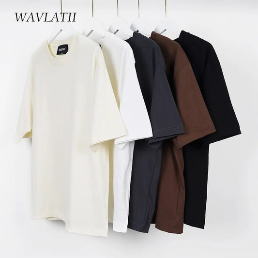 Oversized Casual Solid T-Shirt